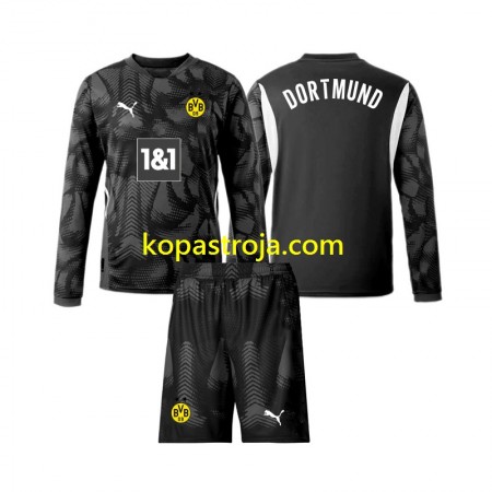 Billiga Fotbollströjor Borussia Dortmund Målvakt Barn Fjärde tröja 2024/25 Långärmad